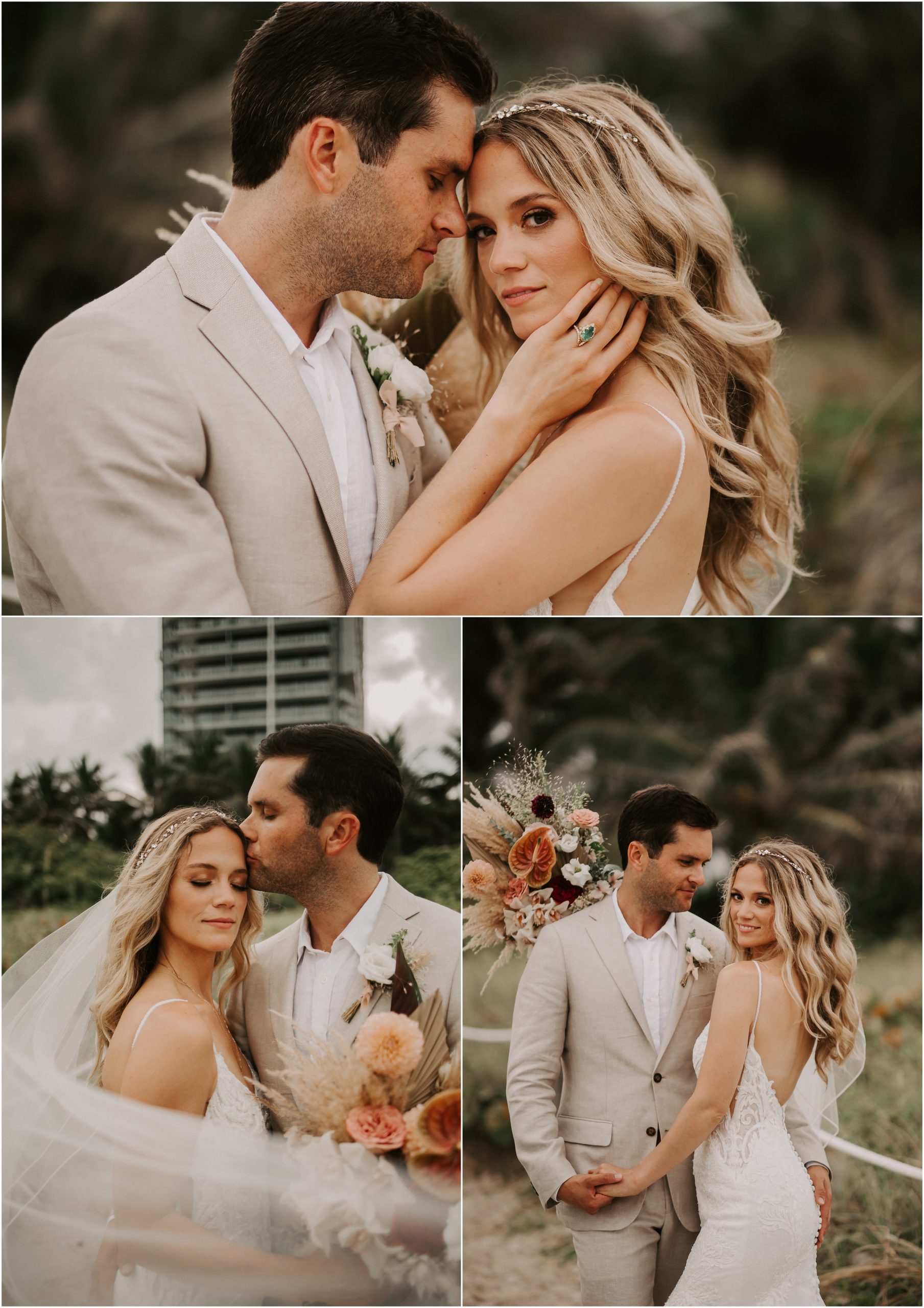 We snuck away to the beach with Jade and Corey after their ceremony and we took advantage of this perfect piece of paradise to create some amazing portraits. We had a great time before heading into the reception!